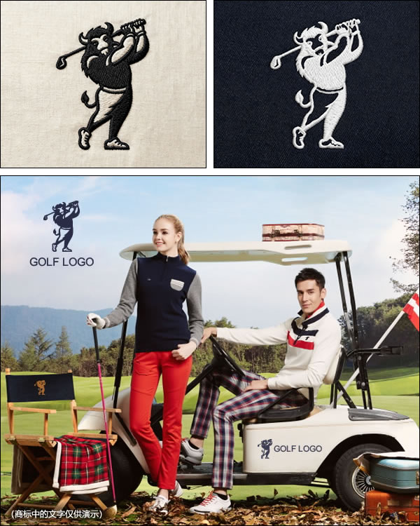 商标名称：图形(野牛高尔夫)
注 册 号：84271287